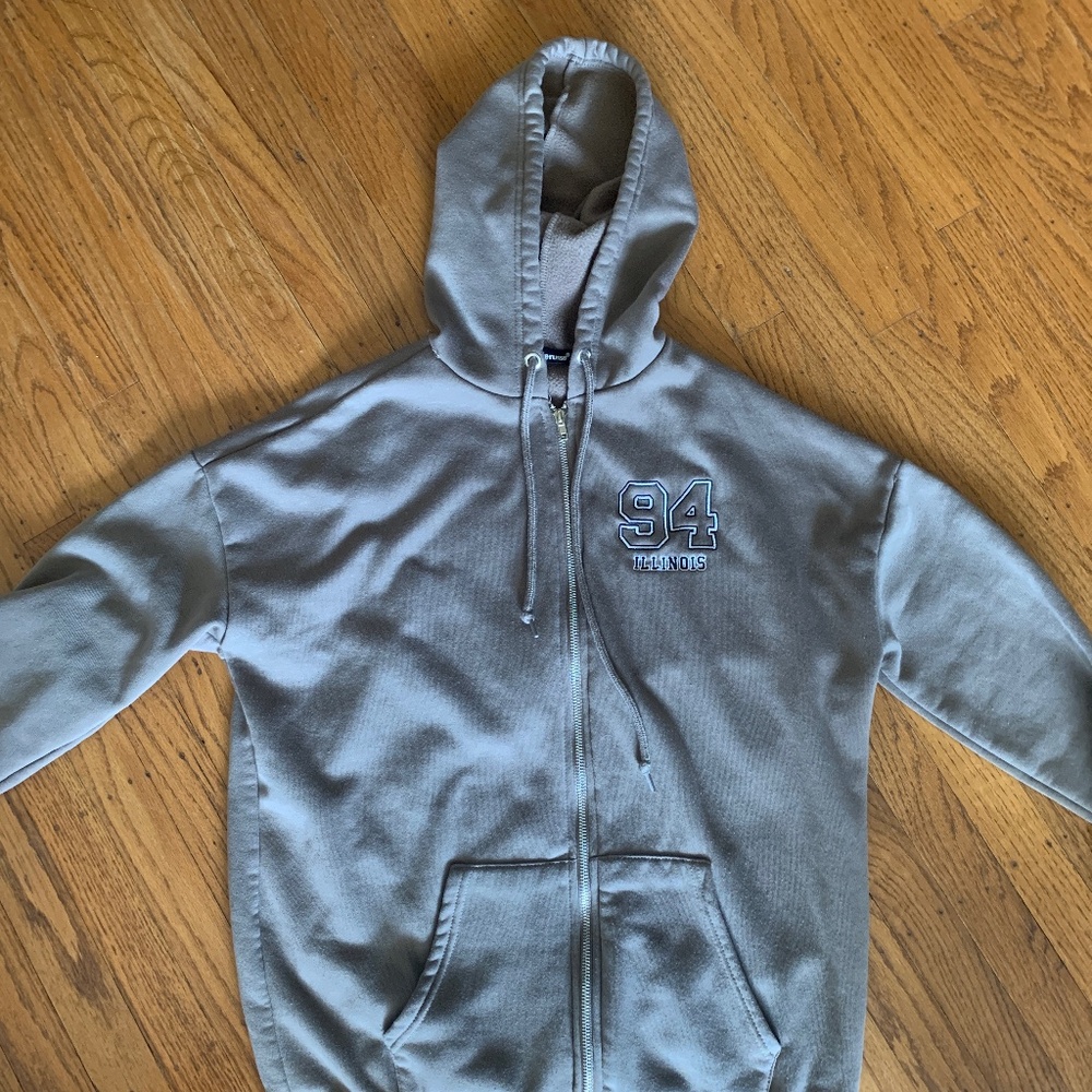 Brown Chicago hoodie